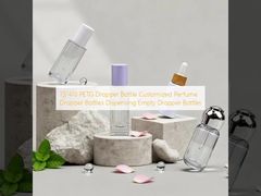 بطری قطره چکان PETG 13/410 بطری قطره چکان عطر سفارشی بطری های قطره چکان خالی توزیع