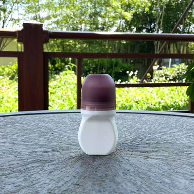 خرید Plastic 75ml Refillable Roll On Bottle Empty Essential Oil Perfume Container PP ball roller bottle online manufacture