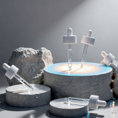 خرید بطری قطره چکان شیشه ای مشکی مات شفاف برای روغن های ضروری با سفارشی سازی چاپ لوگو online manufacture