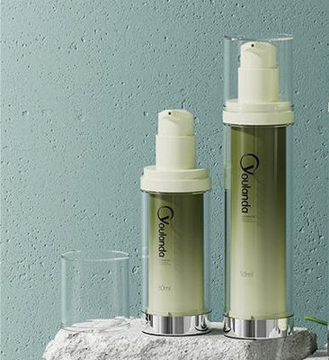 لوشن جایگزین بطری پلاستیکی بدون هوا قوطی کرم صورت برای محصولات مراقبت از پوست 3pcs