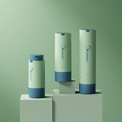 15ml 30ml 50ml بطری پلاستیکی بدون هوا خالی قابل پر کردن مجدد بطری های پمپ بدون هوا سفارشی