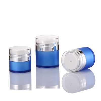 لوکس 15ml 30ml 50ml بطری های بدون هوا با دیوارهای دوگانه بطری های لوشن خالی بطری های آرایشی دوستدار محیط زیست بطری های پلاستیکی